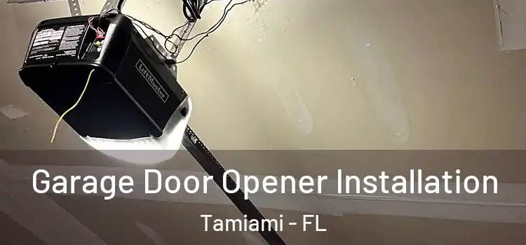  Garage Door Opener Installation Tamiami - FL