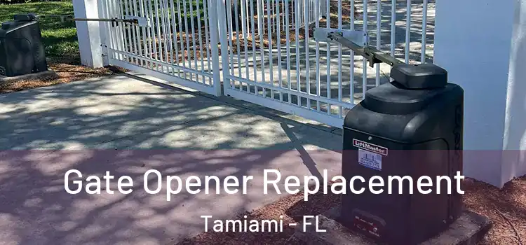 Gate Opener Replacement Tamiami - FL